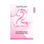 Numbuzin - No.2 Rose PDRN Collagen Plumping Sheet Mask – Masque pour visage – 33ml
